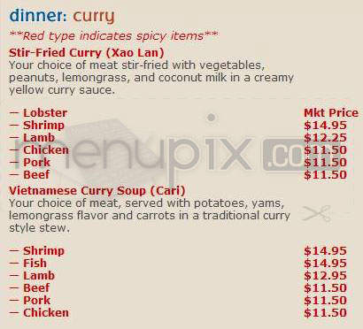 Chez Thuy Restaurant - Boulder, CO menu_pic