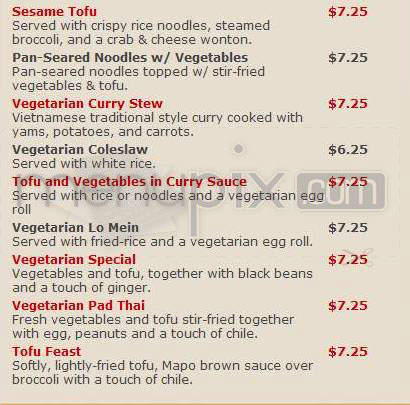 Chez Thuy Restaurant - Boulder, CO menu_pic
