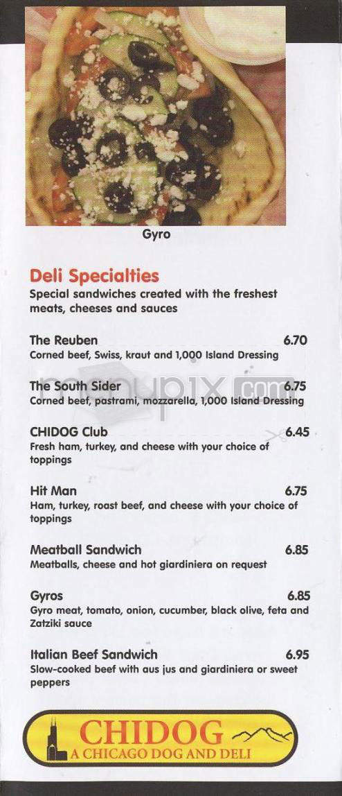 Chidog - Longmont, CO menu_pic