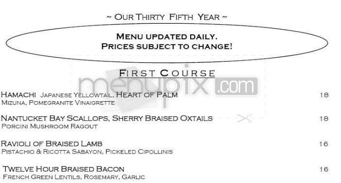 Flagstaff House Restaurant - Boulder, CO menu_pic