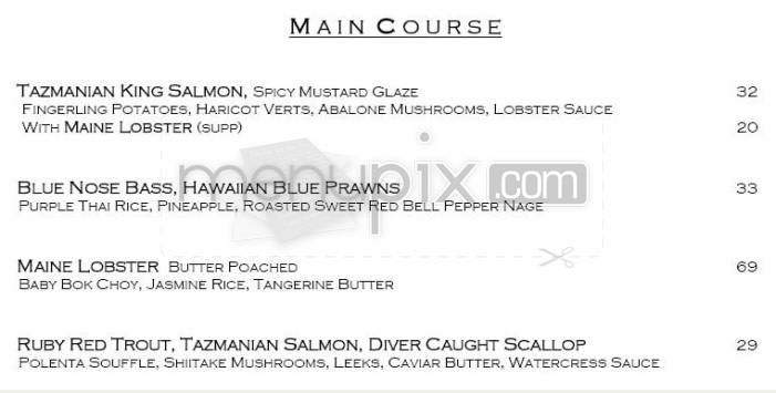 Flagstaff House Restaurant - Boulder, CO menu_pic