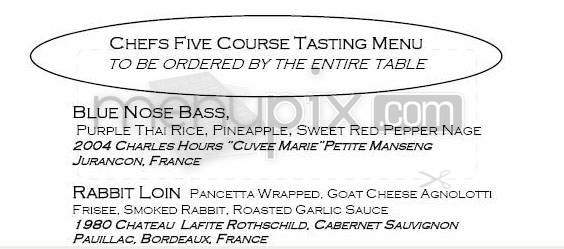 Flagstaff House Restaurant - Boulder, CO menu_pic