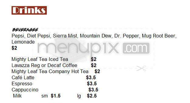 Fusion Food & Spirits (Radisson Longmont) - Longmont, CO menu_pic
