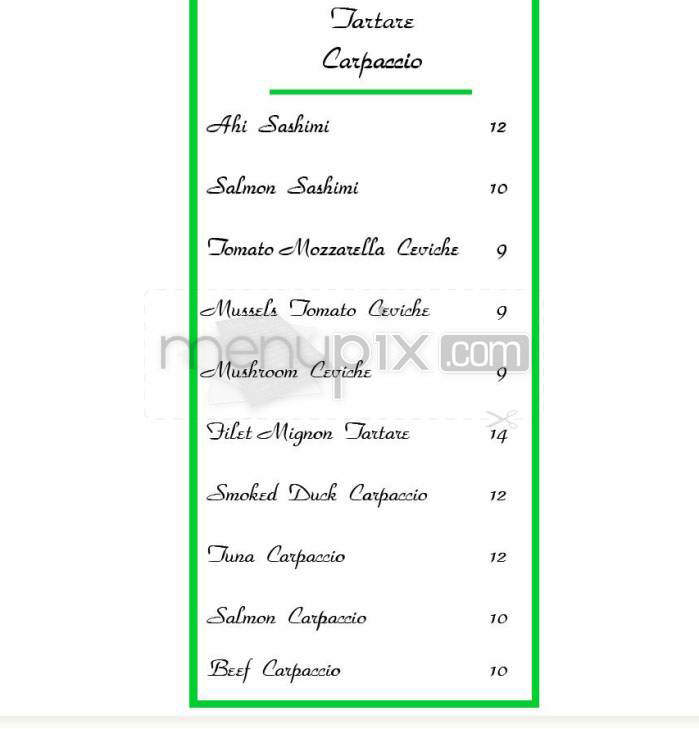L'Atelier - Boulder, CO menu_pic