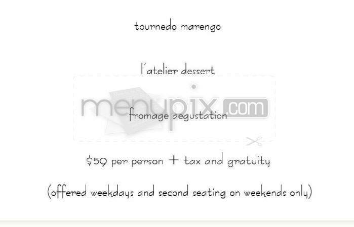 L'Atelier - Boulder, CO menu_pic