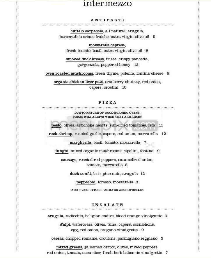 Laudisio Restaurant - Boulder, CO menu_pic