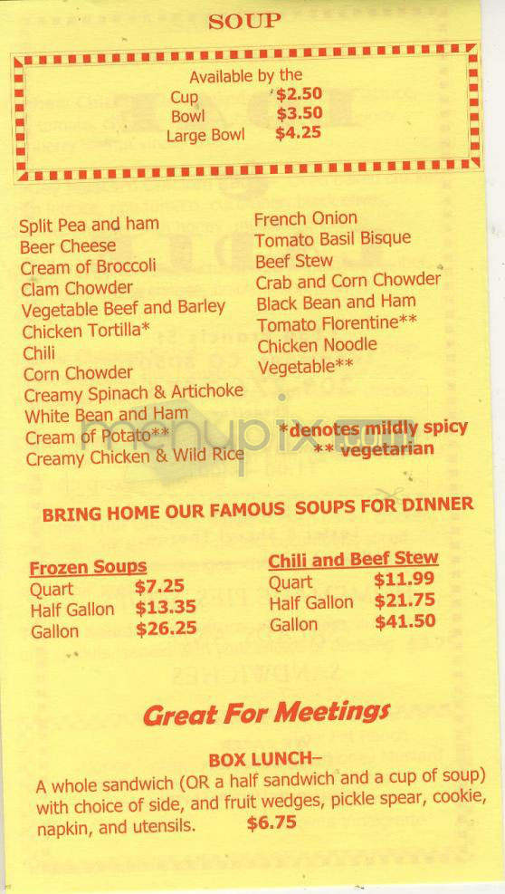 Loaf & Ladle - Longmont, CO menu_pic
