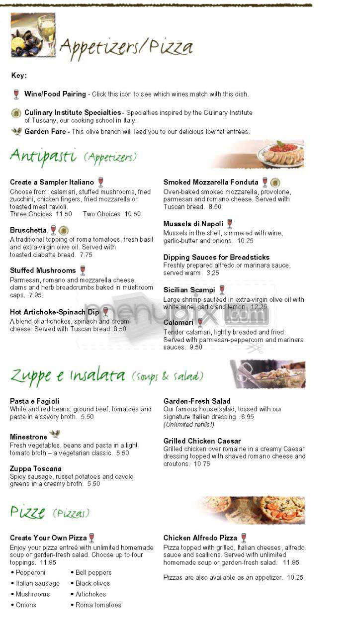 /5572515/Olive-Garden-Menu-Roseville-CA - Roseville, CA