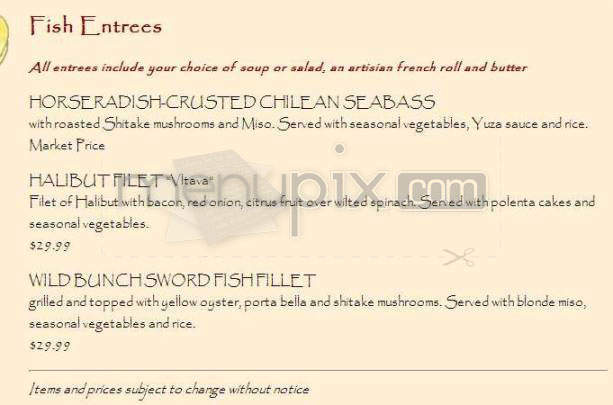 Praha Restaurant & Bar - Longmont, CO menu_pic