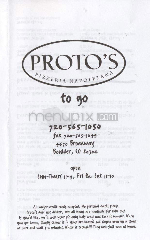 /700357/Protos-Pizzeria-Napoletana-Boulder-CO - Boulder, CO