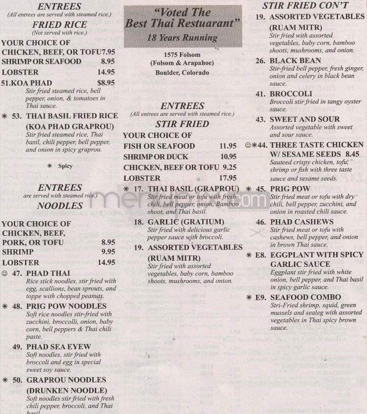 Siamese Plate - Boulder, CO menu_pic
