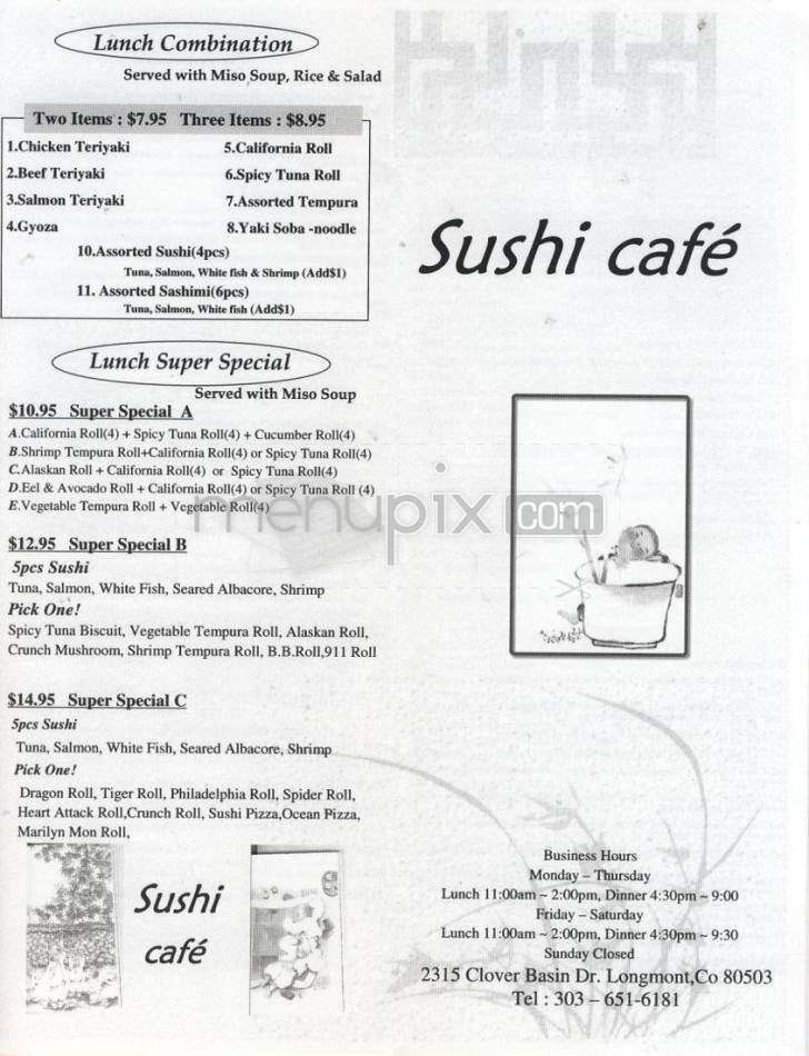 /700462/Sushi-Cafe-Longmont-CO - Longmont, CO