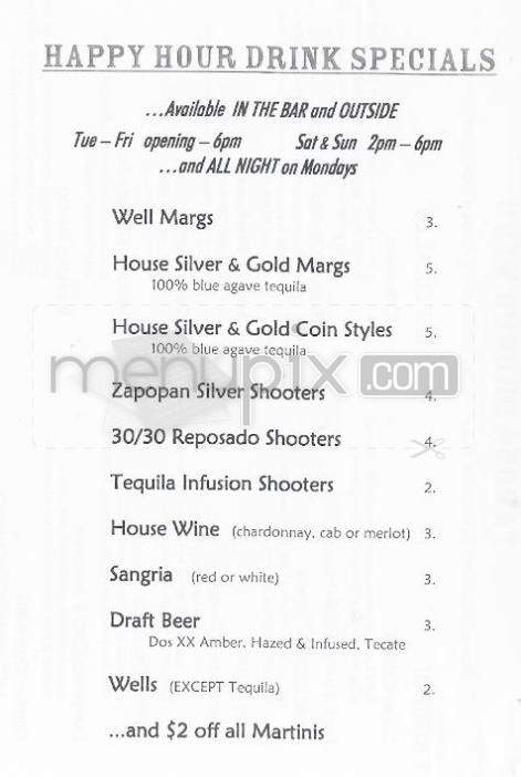 Tahona Boulder - Boulder, CO menu_pic
