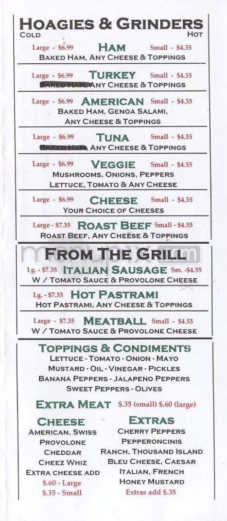Taste of Philly - Colorado Springs, CO menu_pic