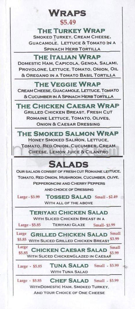 Taste of Philly - Colorado Springs, CO menu_pic