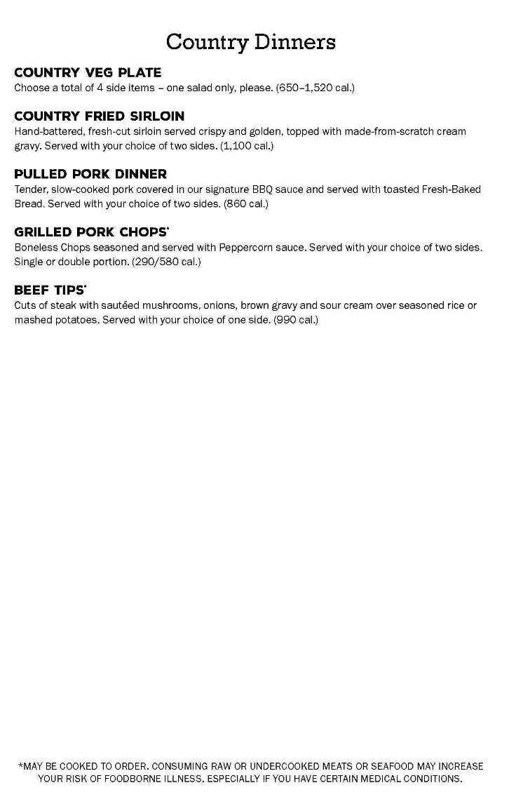 /398861/Texas-Roadhouse-Menu-Gilbert-AZ - Gilbert, AZ