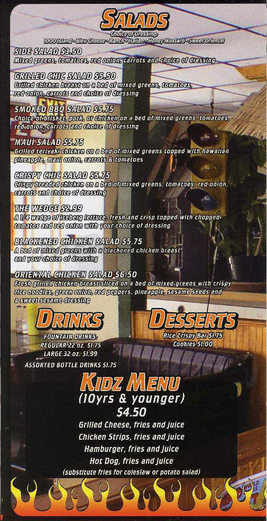 Thunderbird Burgers & BBQ - Boulder, CO menu_pic