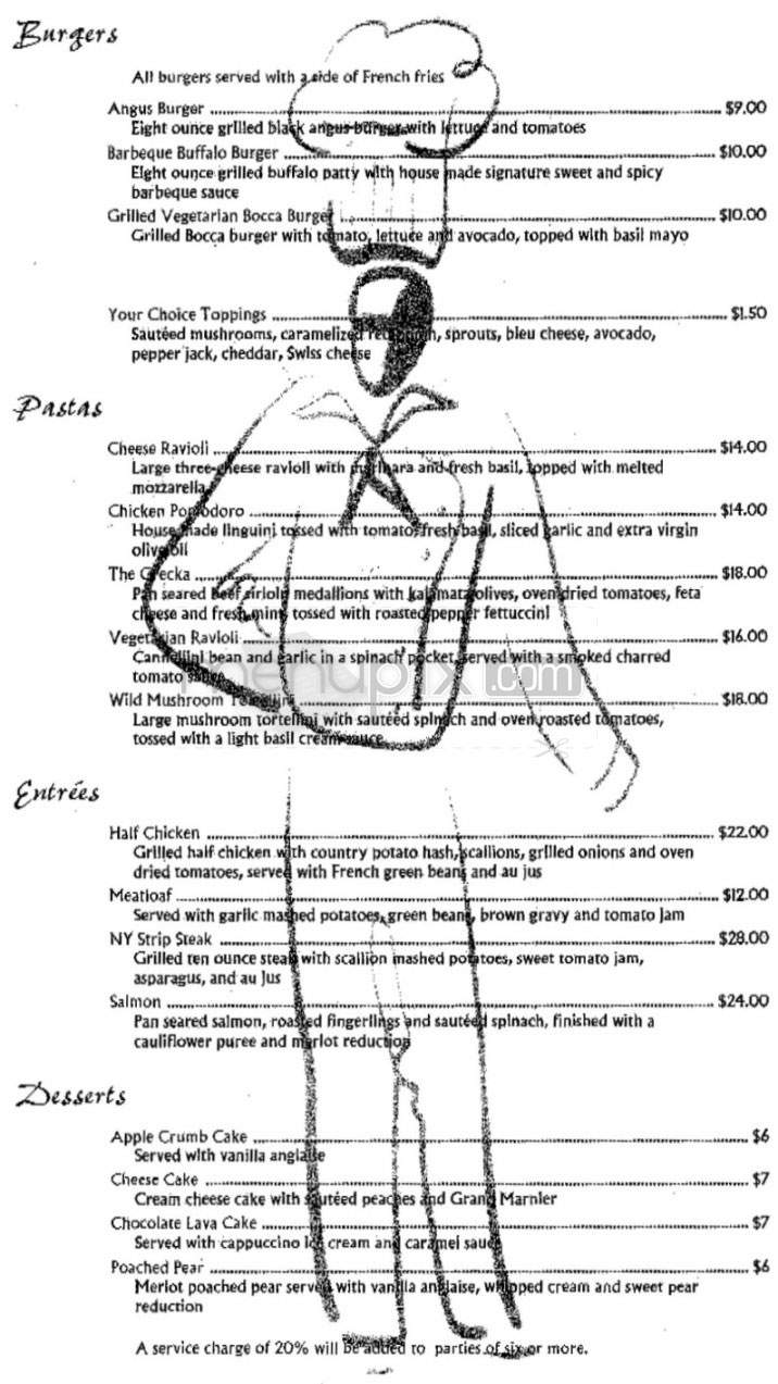 Thyme On The Creek (Millenium Harvest House) - Boulder, CO menu_pic