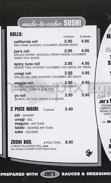 /30199226/Tokyo-Joes-Menu-Scottsdale-AZ - Scottsdale, AZ