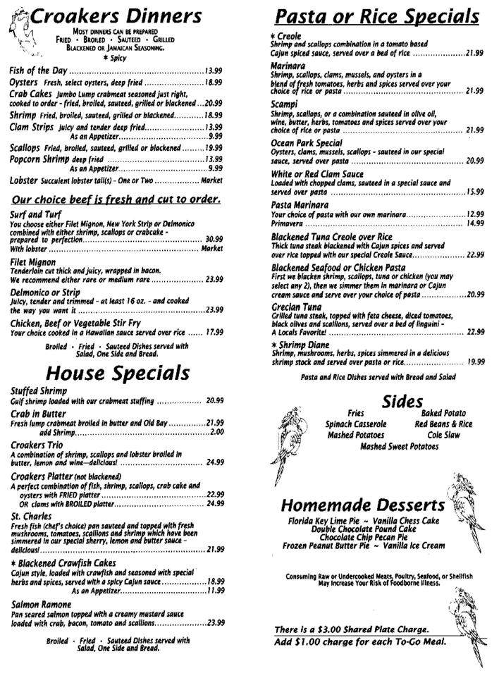 Scalici's Pizza & Restaurant - Randolph, NJ menu_pic