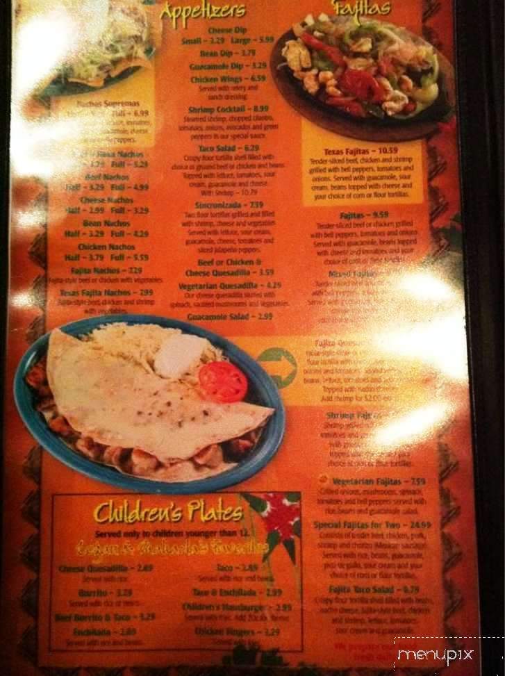Cilantro's Grill and Cantina - Brunswick, GA menu_pic