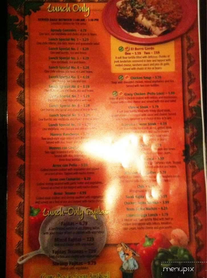 Cilantro's Grill and Cantina - Brunswick, GA menu_pic