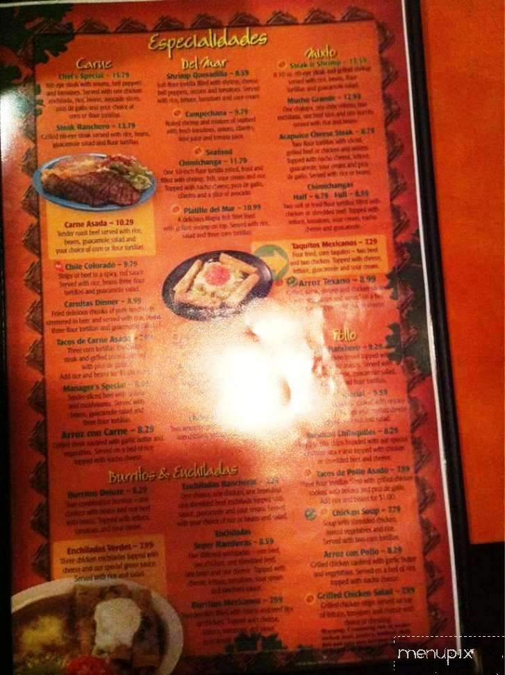 Cilantro's Grill and Cantina - Brunswick, GA menu_pic