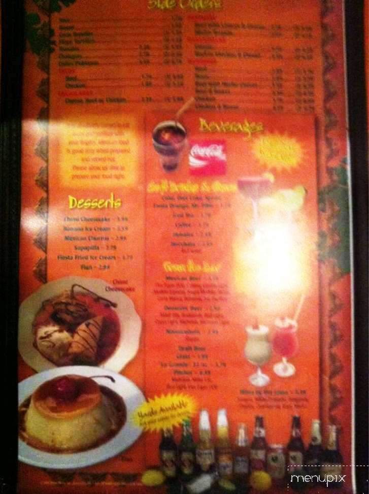 Cilantro's Grill and Cantina - Brunswick, GA menu_pic