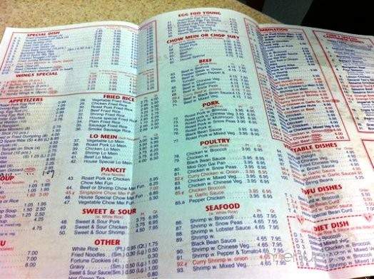China Sea - Virginia Beach, VA menu_pic