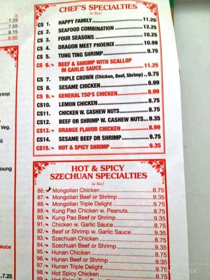 China Lee - Traverse City, MI menu_pic
