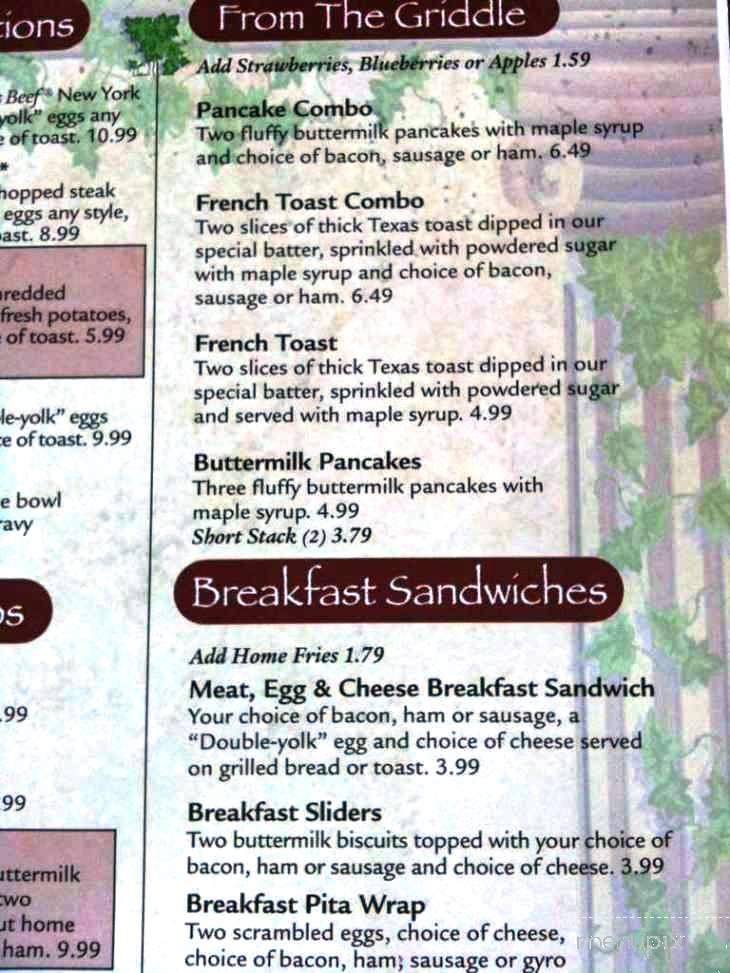 Chef's House - Hilliard, OH menu_pic