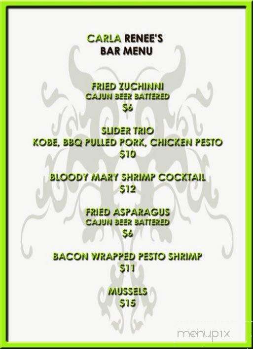 Carla Renee - Yuma, AZ menu_pic