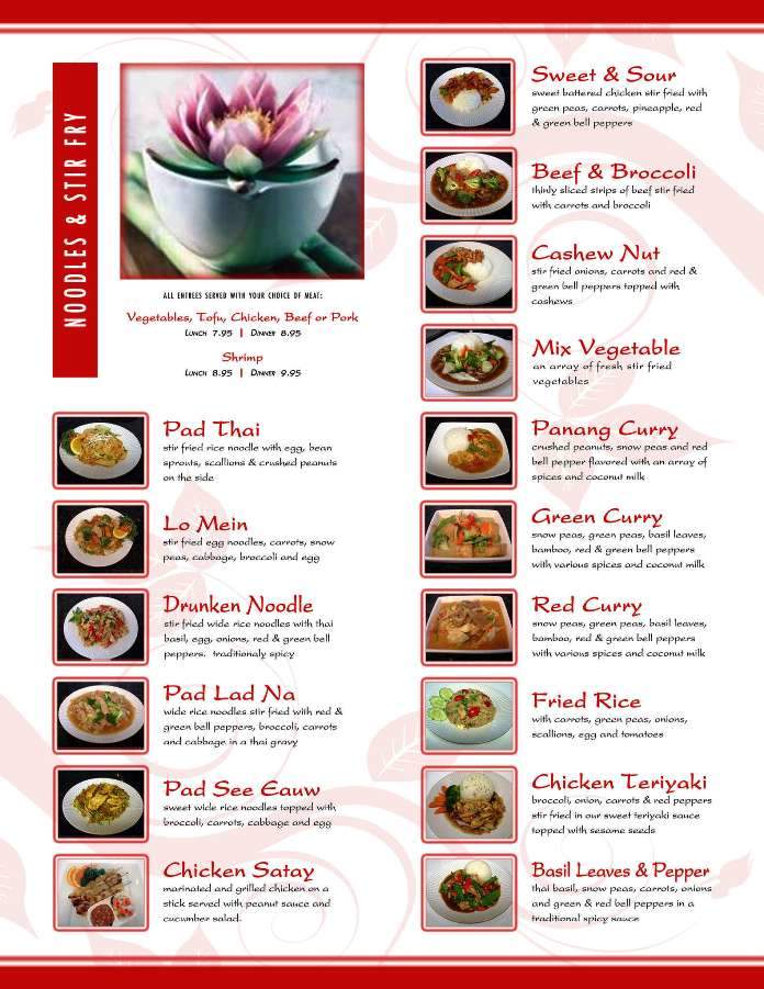 Chaiyo's Thai & Sushi - Knoxville, TN menu_pic