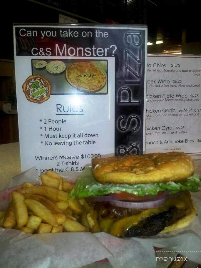 C & S Pizza Of Pepperell - Pepperell, MA menu_pic