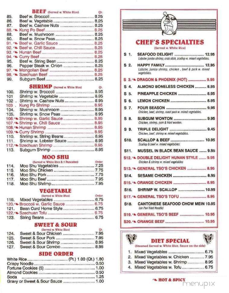 China Kingdom - Romeo, MI menu_pic