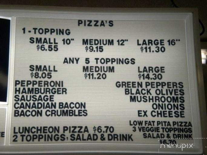 Chubby's Of Hildebran - Hildebran, NC menu_pic