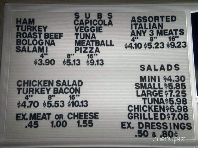 Chubby's Of Hildebran - Hildebran, NC menu_pic