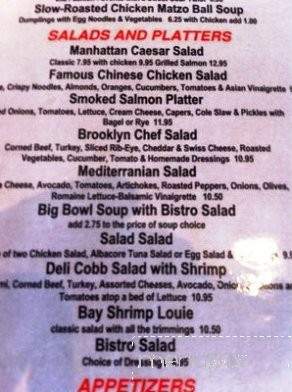 City Bistro - Hayward, CA menu_pic