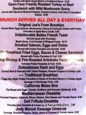 City Bistro - Hayward, CA menu_pic