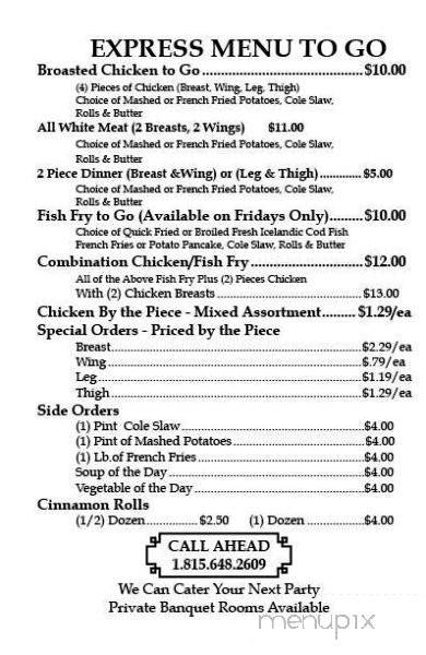 Crandalls - Hebron, IL menu_pic