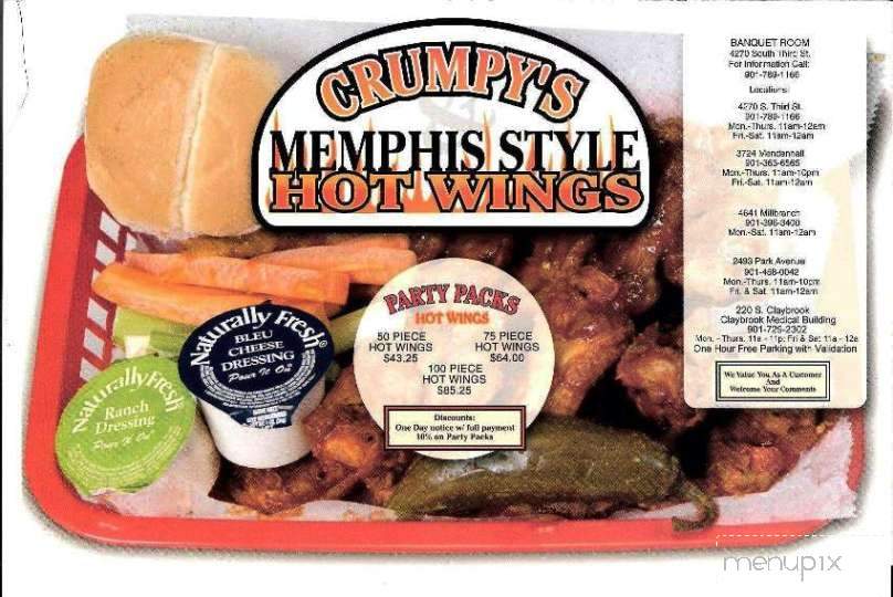 /4208590/Crumpys-Hot-Wings-Memphis-TN - Memphis, TN