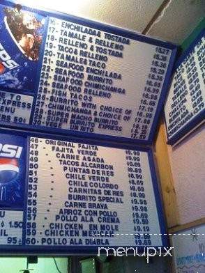 Chapala Express - Richland, WA menu_pic