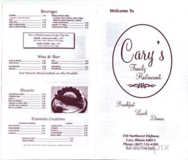 /1320041/Carys-Family-Restaurant-Cary-IL - Cary, IL