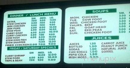 C & J Jamaican Restaurant - Brooklyn, NY menu_pic