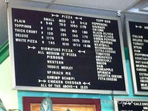 Dettore Pizza - Monongahela, PA menu_pic