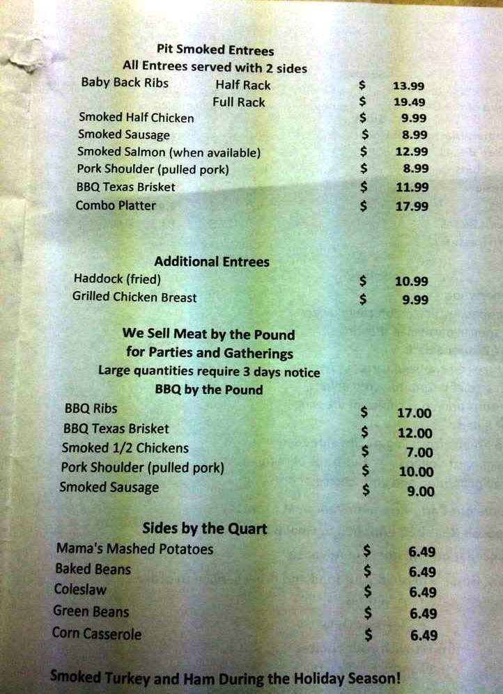 Dark Horse Tavern - Miamisburg, OH menu_pic