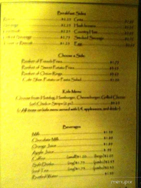 Dive In - Pineville, NC menu_pic