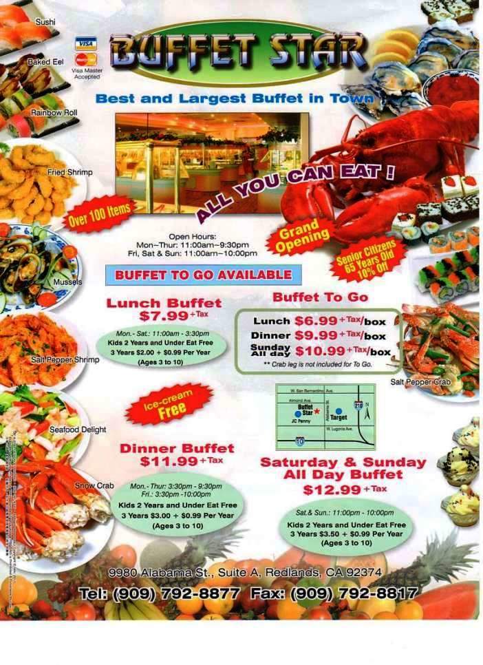 /380149434/Buffet-Star-Menu-Redlands-CA - Redlands, CA