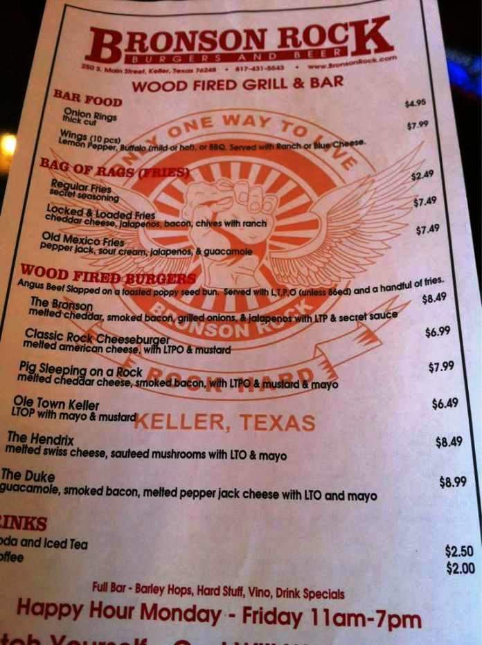 /380149448/Bronson-Rock-Bar-Grill-Keller-TX - Keller, TX
