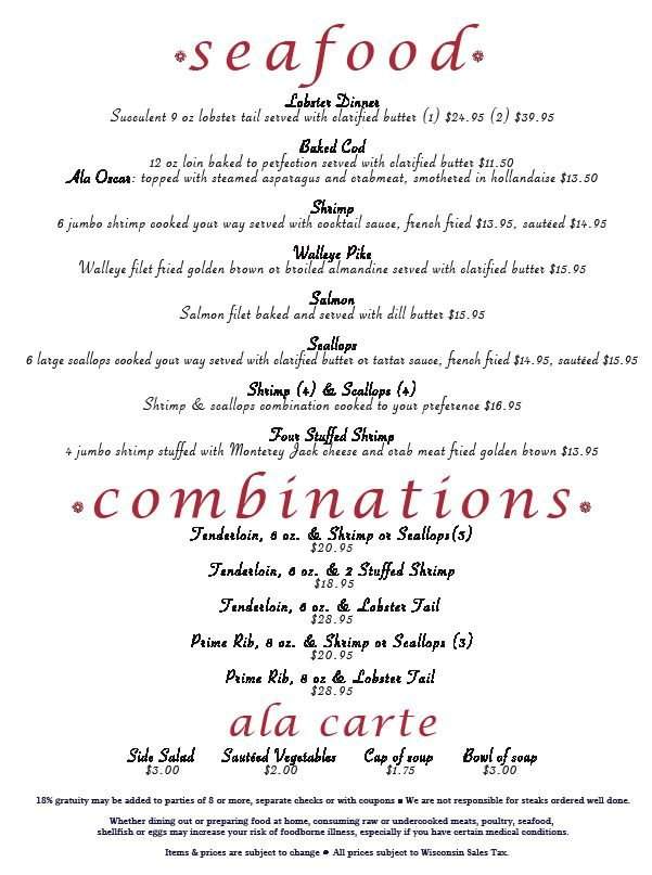 Donny's Girl - Watertown, WI menu_pic
